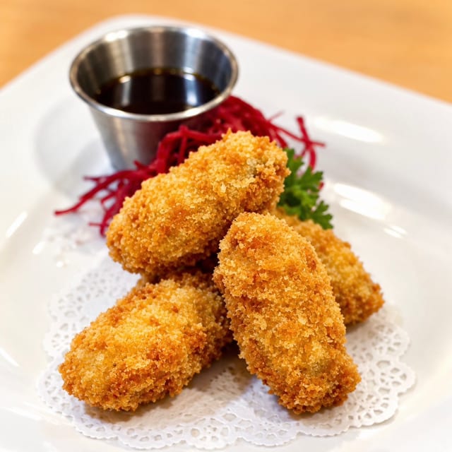 Breaded Oysters.