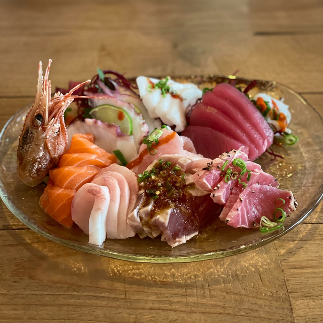 Assorted Sashimi.