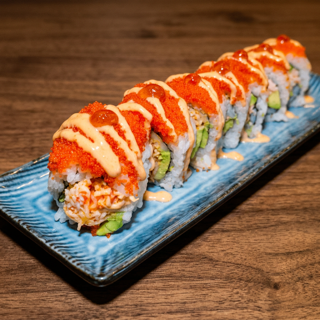 Spicy Virgin Cooked Roll.