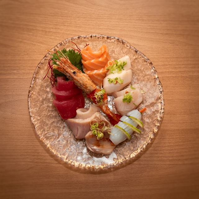 Assorted Sashimi.