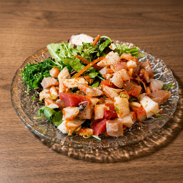 Spicy Seafood Salad.