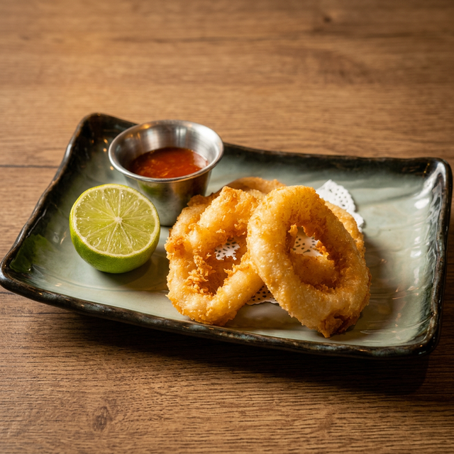 Crispy Fried Calamari.