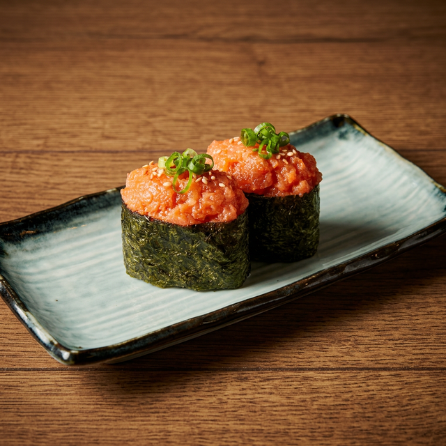 Spicy Tuna Sushi.