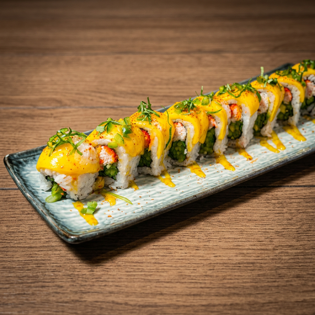 Mango Twister Cooked Roll.