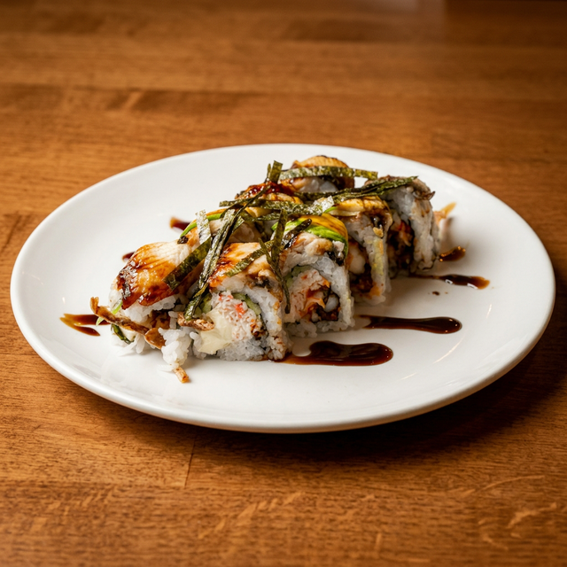 Double Eel Cooked Roll.