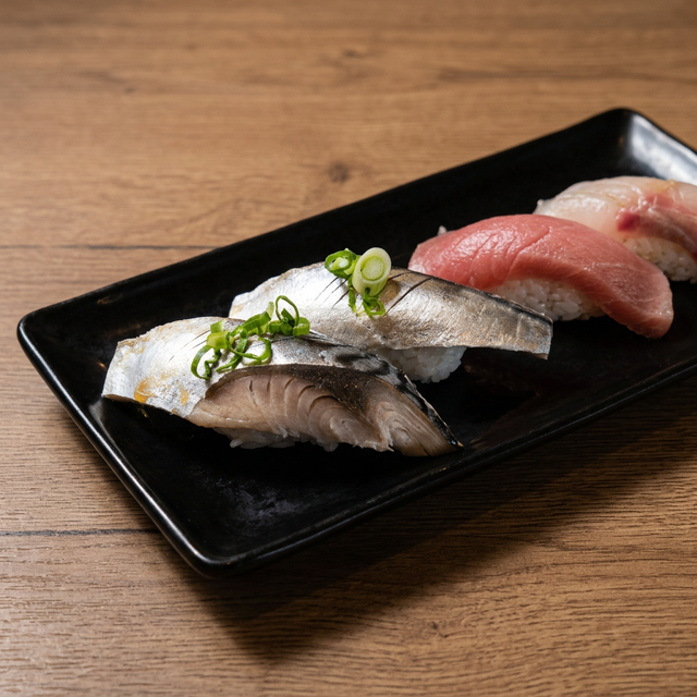 Mackerel Sushi.