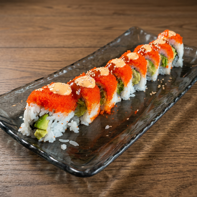 Spicy Orange Cooked Roll.