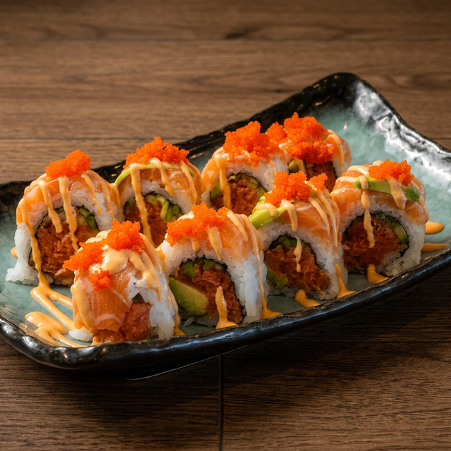 Cherry Blossom Raw Roll.