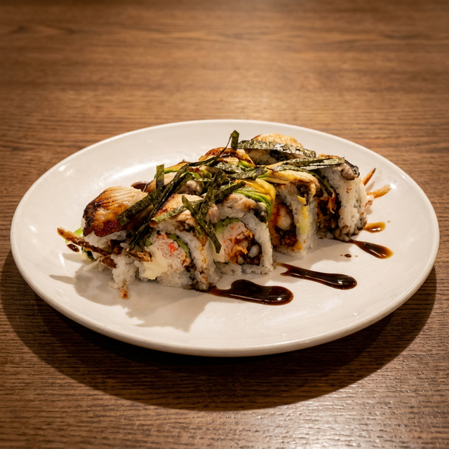 Black Widow Cooked Roll.