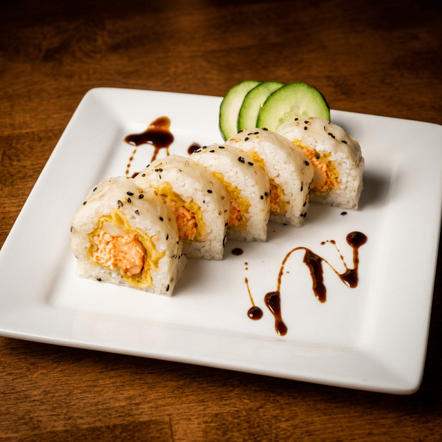 Golden Cadillac Cooked Roll.